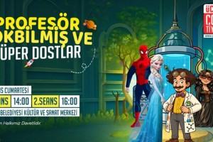 “Profesör Çokbilmiş ve Süper Dostlar” Bafralı Çocuklarla Buluşacak 